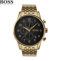 Buy Hugo Boss Mens Chronograph Quartz Stainless Steel Black Dial 44mm Watch - 1513531 in Pakistan