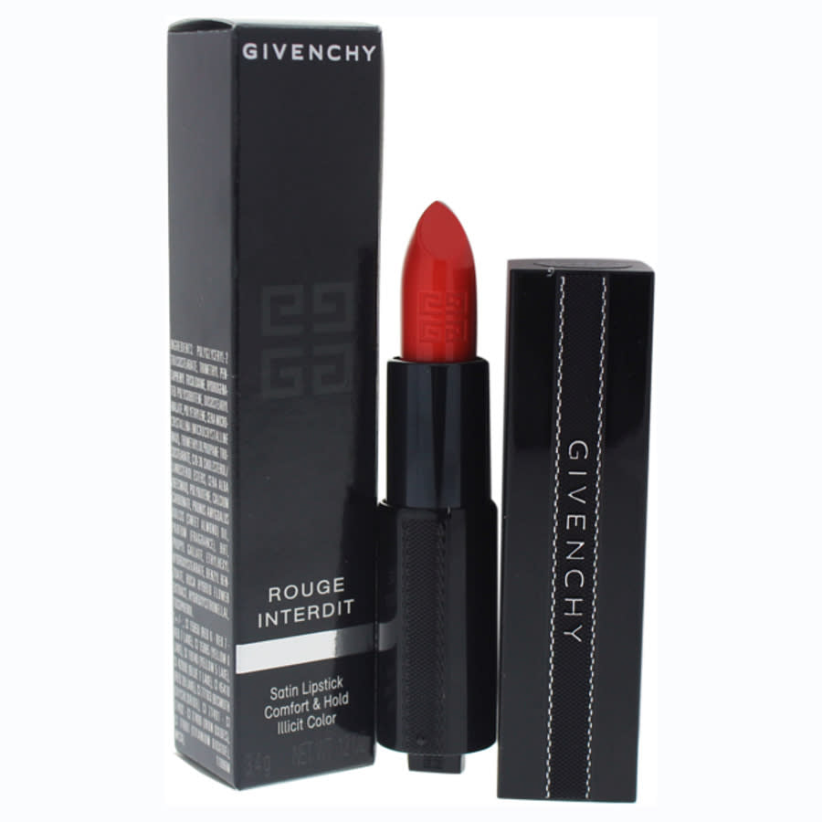 Buy Givenchy Rouge Interdit Satin Lipstick - 15 Orange Adrenaline in Pakistan