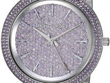 Buy Michael Kors Darci Crystal Purple Dial Silver Stainless Steel Strap Women's Watch - Mk3850 in Pakistan