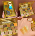 Buy Miss Lara 15 Colors My Honey Eyeshadow Palette 10.8g Ms-15 in Pakistan