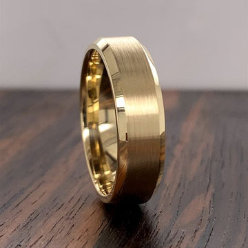 Buy Matte Finish Golden Ring in Pakistan