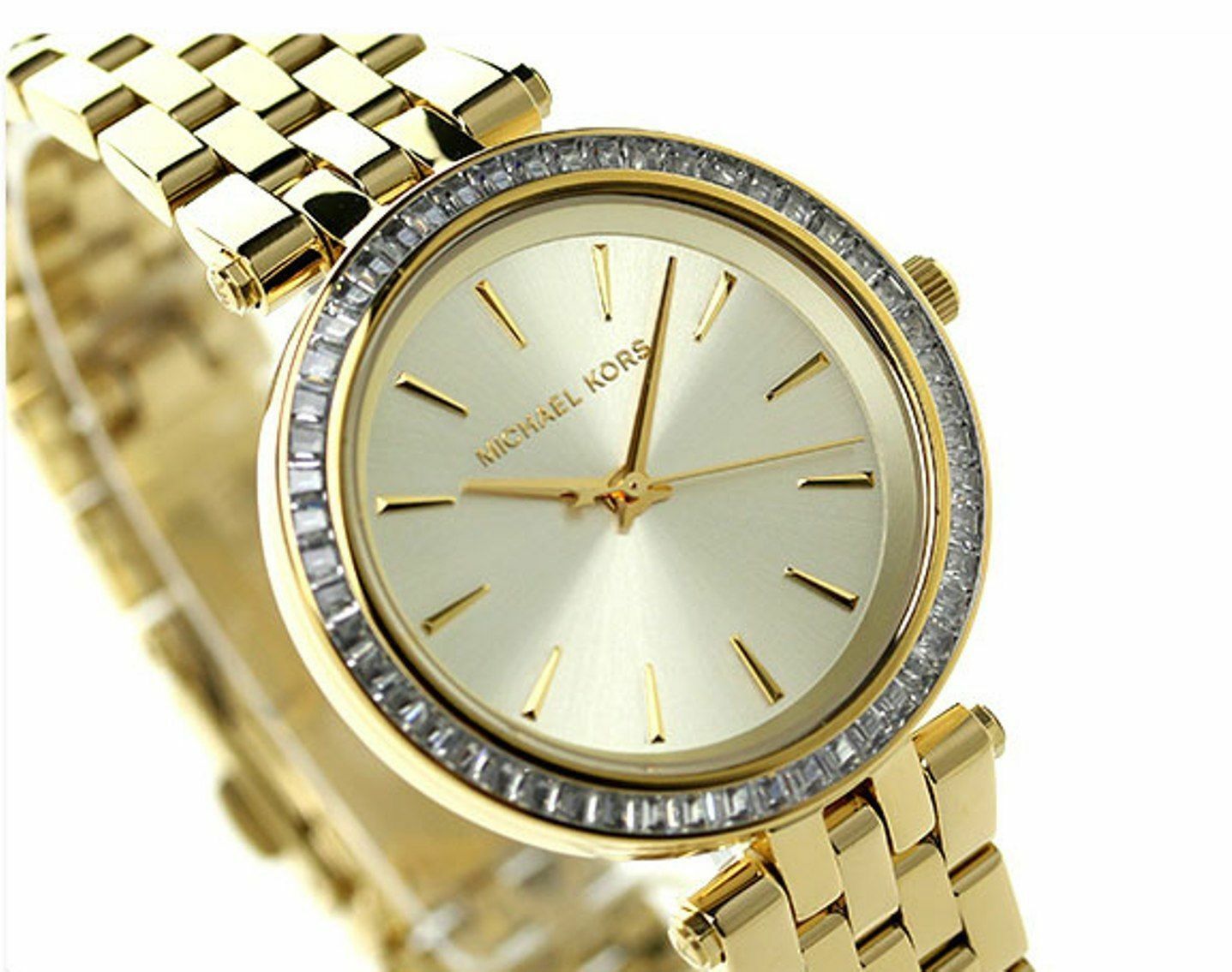 Buy Michael Kors Womens Quartz Gold Stainless Steel Gold Dial 33mm Watch - Mk3365 in Pakistan