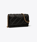 Buy Tory Burch Fleming Soft Chain Wallet Shoulder Bag For Women - Black in Pakistan