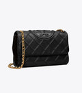 Buy Tory Burch Small Fleming Soft Convertible Shoulder Bag - Black in Pakistan