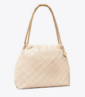 Buy Tory Burch Fleming Soft Drawstring Bag New Cream in Pakistan