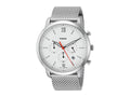 Buy Neutra Chronograph White Dial Silver Mesh Bracelet Watch For Men in Pakistan