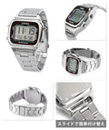 Buy Retro Digital Dial Silver Steel Strap Watch For Men in Pakistan