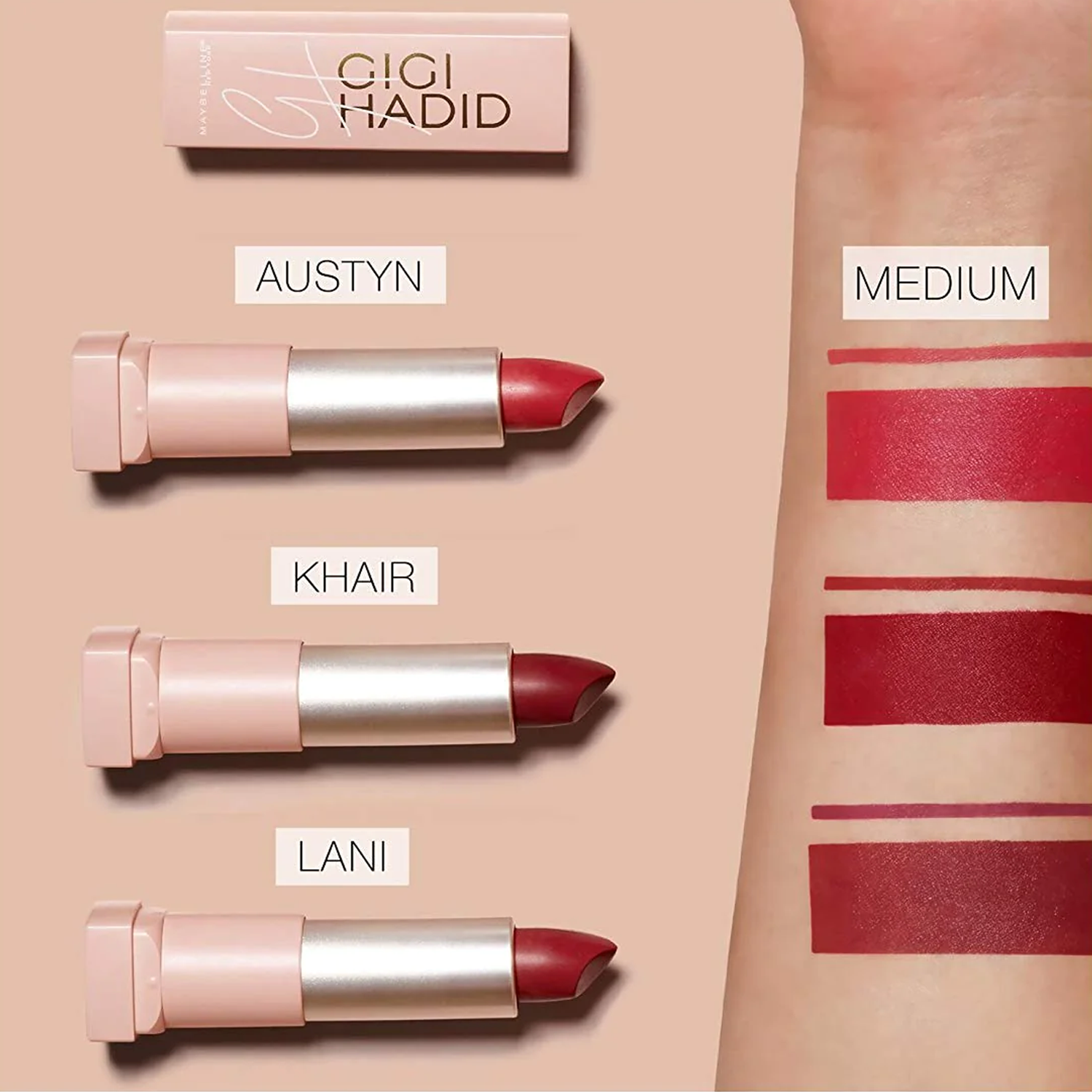 Buy Maybelline x Gigi Hadid Matte Lipstick - GG24 Lani in Pakistan