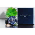 Buy Tommy Hilfiger Parker Blue Dial Blue Leather Strap Watch for Men - 1791839 in Pakistan