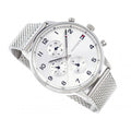 Buy Tommy Hilfiger Mens Quartz Silver Stainless Steel White Dial 44mm Watch - 1791988 in Pakistan