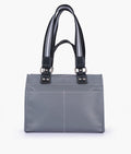 Buy Grey dual-pocket mini tote bag in Pakistan