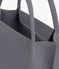 Buy Grey mocha suede tote bag in Pakistan