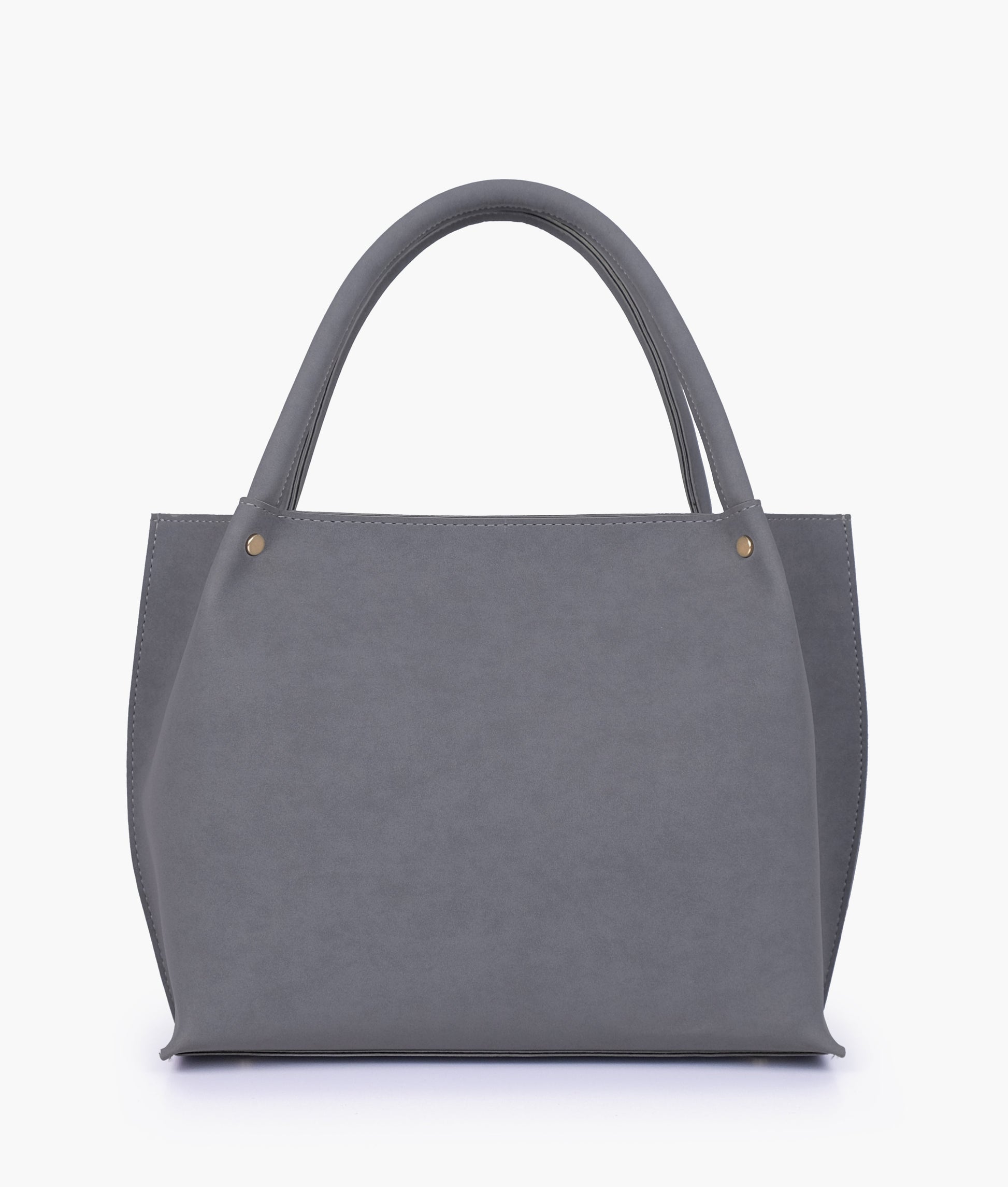 Buy Grey mocha suede tote bag in Pakistan