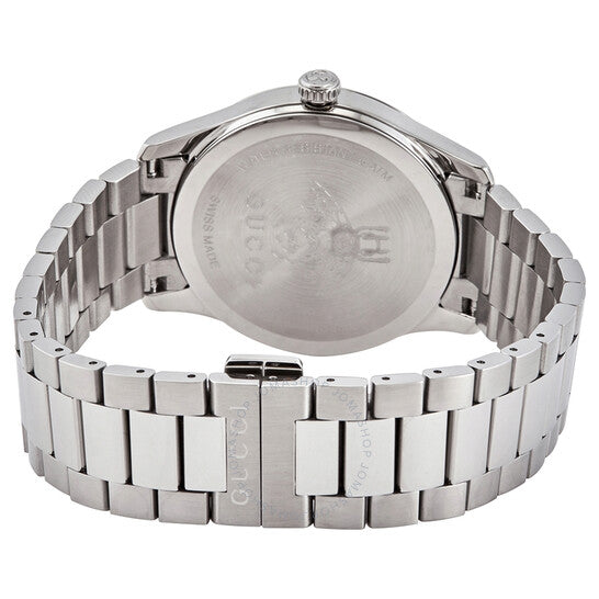 Buy Gucci Women's Swiss Made Quartz Silver Stainless Steel Silver Dial 38mm Watch YA1264126 in Pakistan