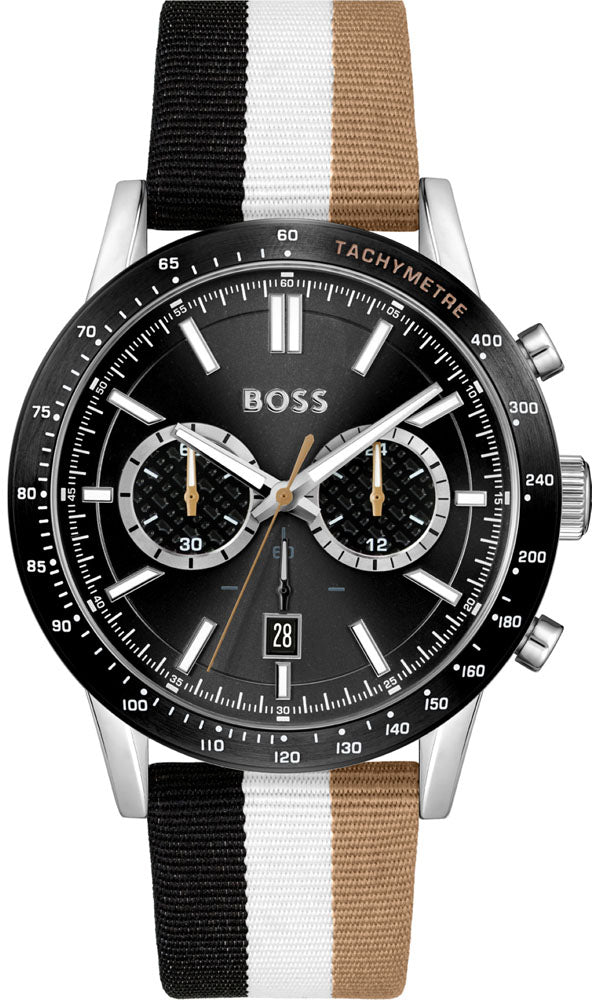 Boss - 45mm Men Allure Chronograph Hugo 1513963 for Watch