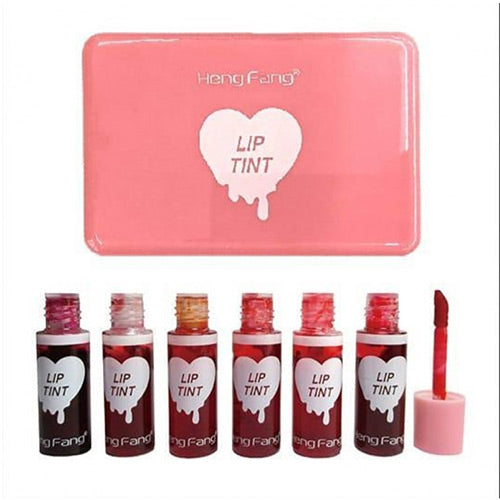 Buy Korean 6 Colors Lip Tint Stain Set in Pakistan