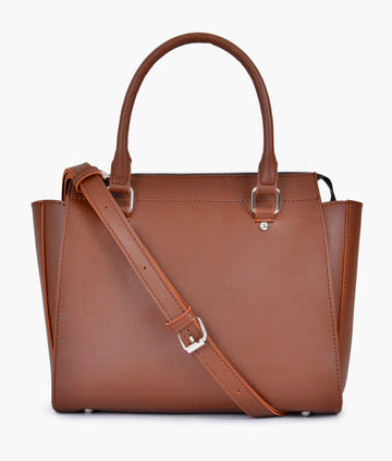 Buy Horse brown classic top-handle bag in Pakistan