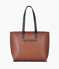 Buy Horse brown with black long handle tote bag in Pakistan