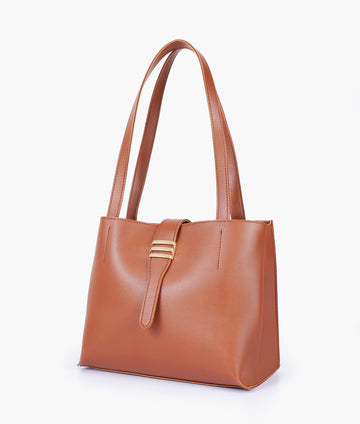 Buy Brown mini tote bag in Pakistan