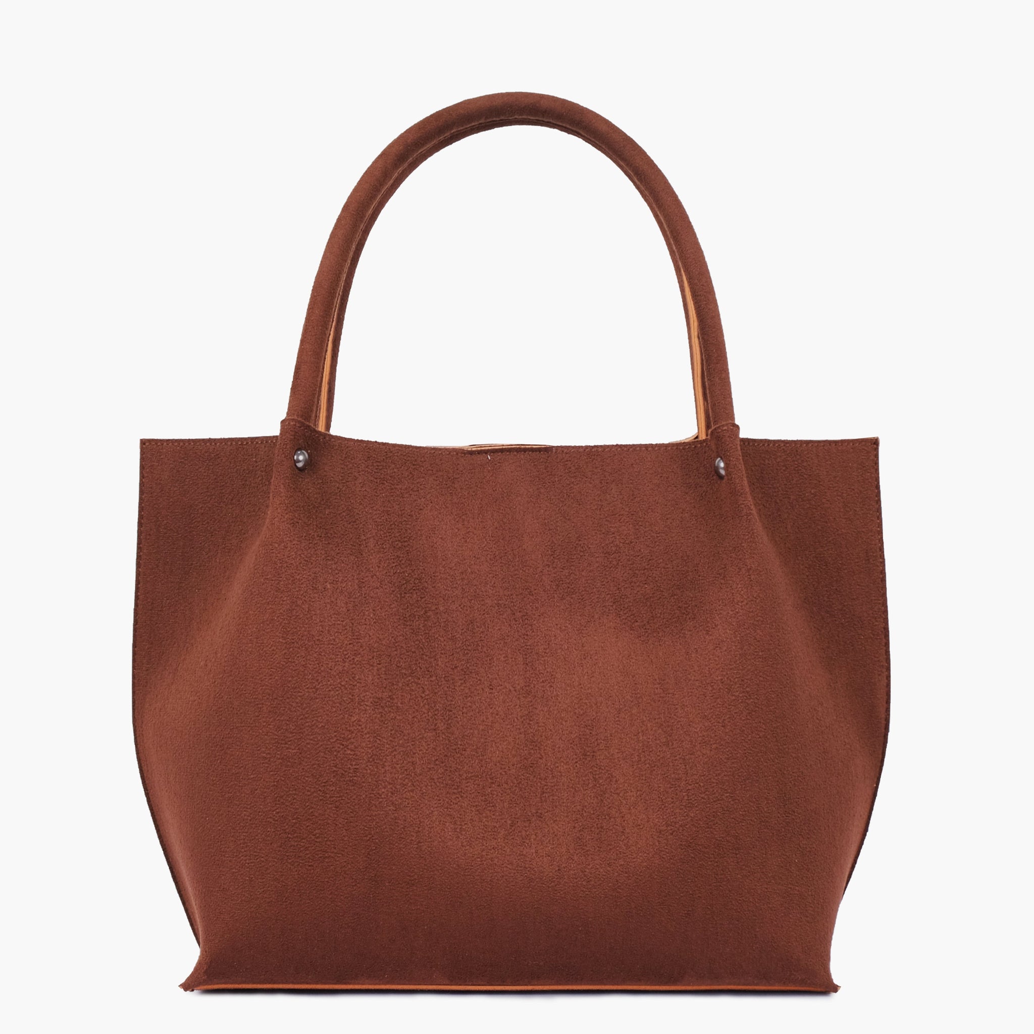 Buy Horse brown suede tote bag in Pakistan