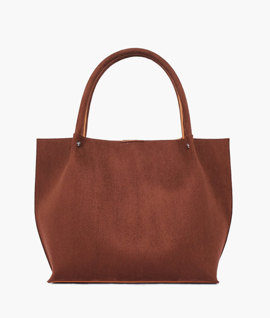 Buy Horse brown suede tote bag in Pakistan