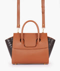 Buy Brown trapeze handbag in Pakistan