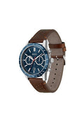 Buy Hugo Boss Allure Quartz Blue Dial Brown Strap Men's Watch - 1513921 in Pakistan