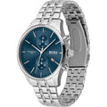 Buy Hugo Boss Mens Silver Stainless Steel Strap Blue Dial 42mm Watch - 1513839 in Pakistan