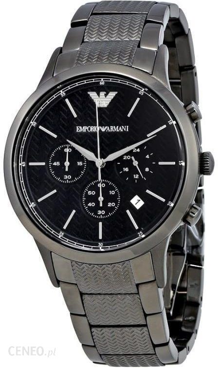 Buy Emporio Armani Renato Black Dial Black Steel Strap Watch for Men - AR2505 in Pakistan