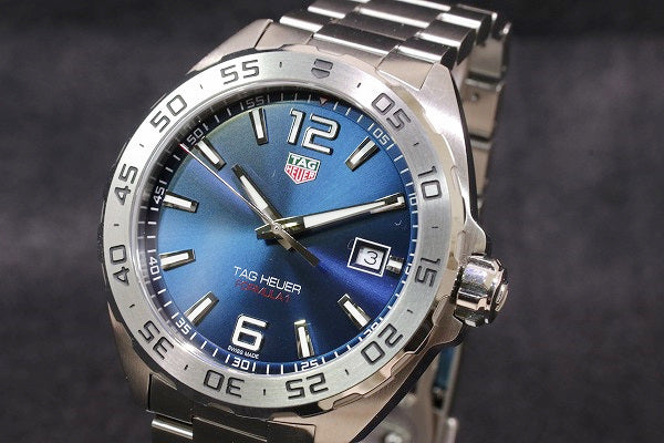 Buy Tag Heuer Formula 1 Quartz Blue Dial Silver Steel Strap Watch for Men - WAZ1118.BA0875 in Pakistan