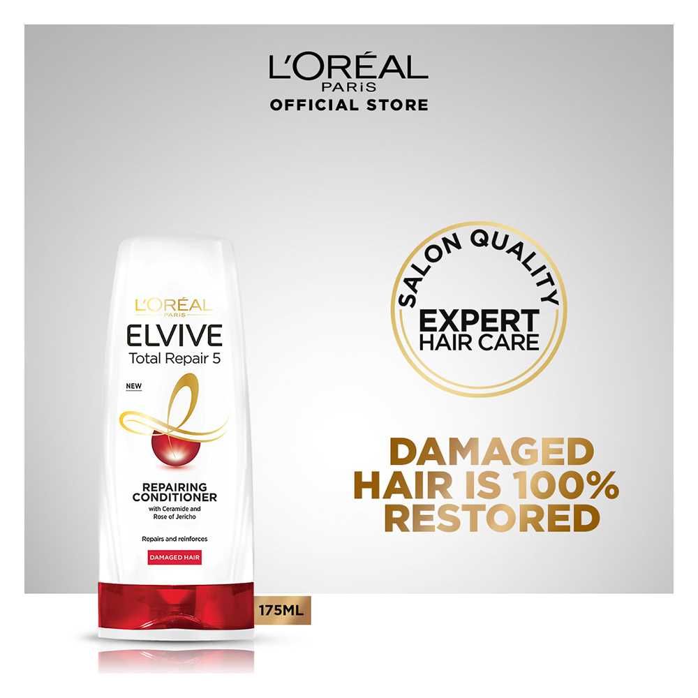 Buy L'oreal Paris Elvive Total Repair 5 Shampoo For Damaged Hair 175 - Ml in Pakistan