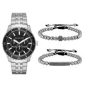 Buy Michael Kors Mens Stainless Steel Black Dial 44mm Watch - Mk7156 in Pakistan