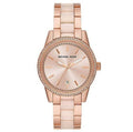 Buy Michael Kors Ritz Rose Gold Dial Two Tone Stainless Steel Strap Women's Watch - Mk6349 in Pakistan