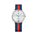 Buy Tommy Hilfiger Ultra Slim Silver Dial Two Tone Nylon Strap Watch for Men - 1791328 in Pakistan