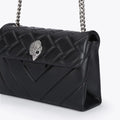 Buy Kurt Geiger London Kensington Leather Quilted Bag Small - Black Combination in Pakistan