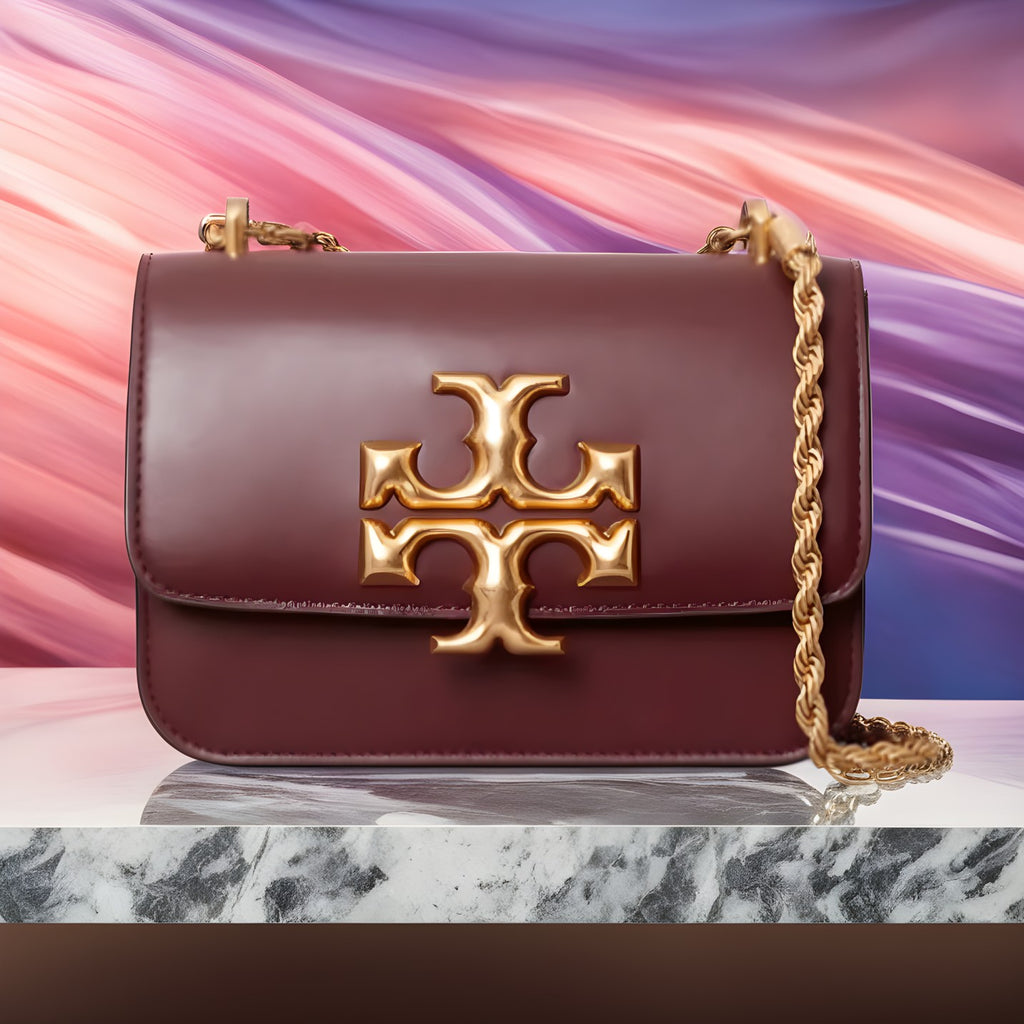 Tory Burch 'eleanor' Crossbody Bag In Pink,purple