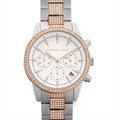 Buy Michael Kors Ritz Chronograph Quartz Crystal Silver Dial Ladies Watch - Mk6651 in Pakistan