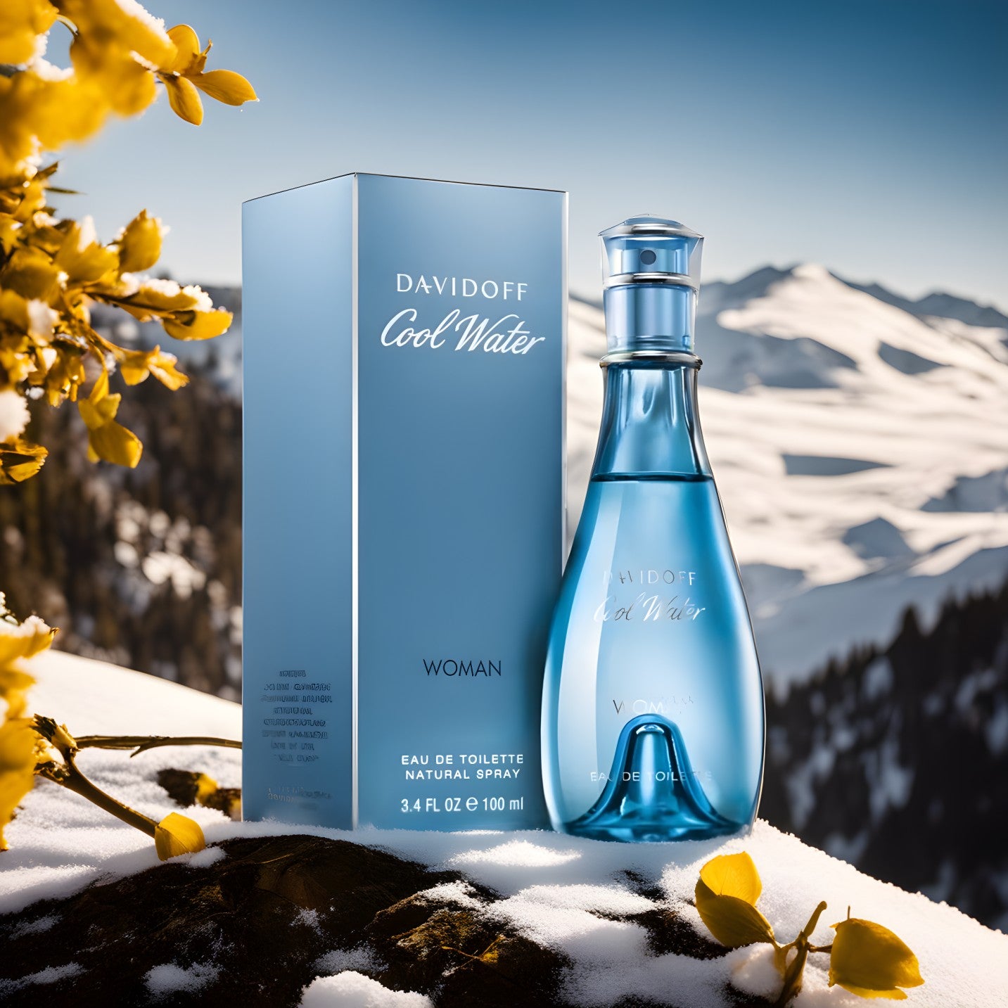Buy Davidoff Cool Water Woman Parfum - 100ml in Pakistan