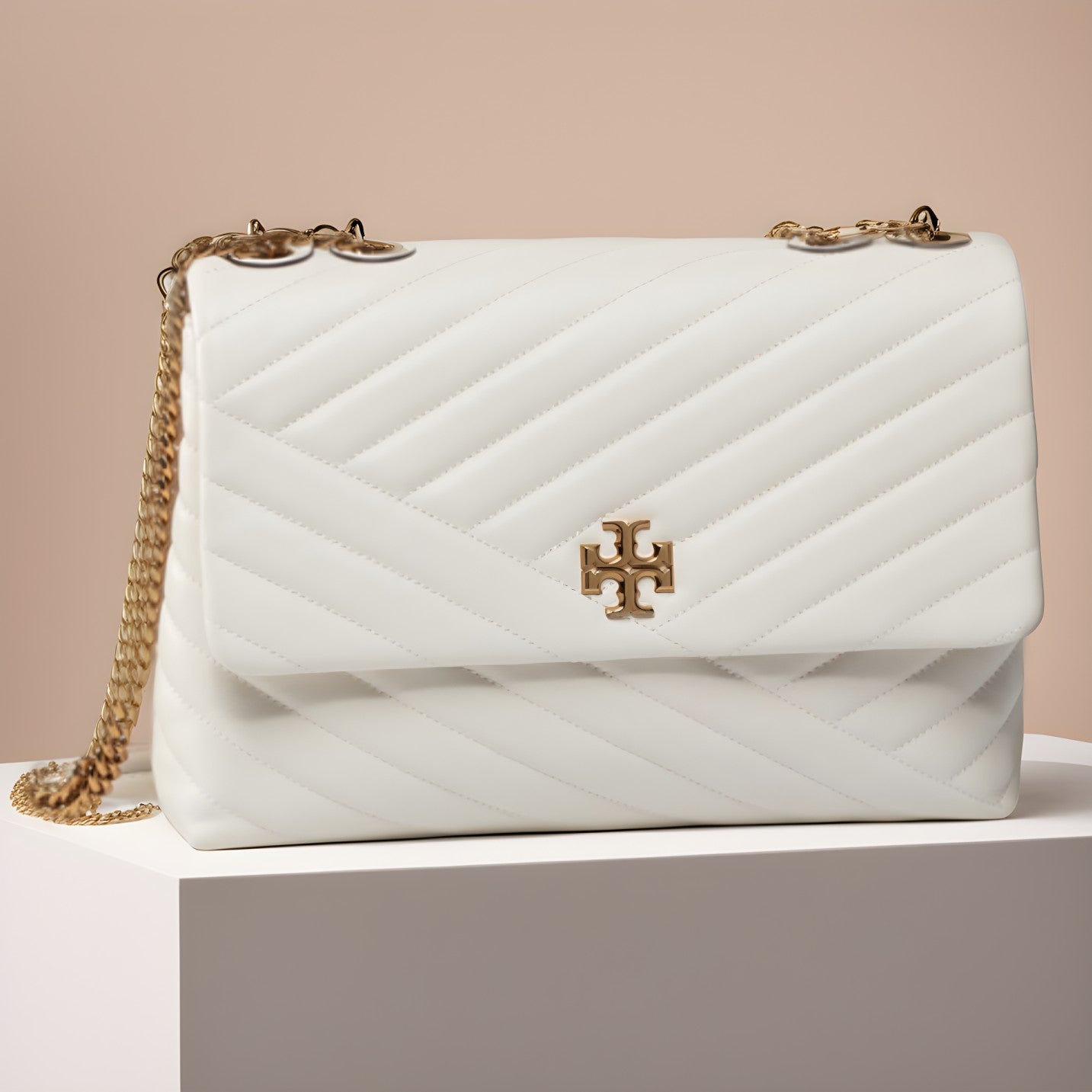 Latest New Tory Burch Geo Logo Large Tote Ivory Shopping Bag Purse 143364  $398 | eBay