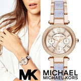 Buy Michael Kors Mini Parker Multi-function Gold Dial Ladies Watch - Mk6327 in Pakistan