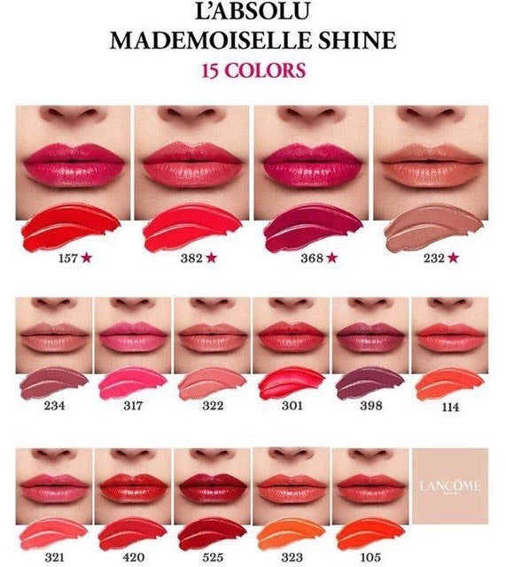 Buy Lancome L'Absolu Mademoiselle Shine Balmy Feel Lipstick - 382 Mademoiselle Shine [Tester] in Pakistan