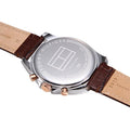 Buy Tommy Hilfiger Mens Quartz Leather Strap Silver Dial 44mm Watch - 1710450 in Pakistan