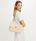 Buy Tory Burch Kira Chevron Small Convertible Shoulder Bag For Women - New Cream in Pakistan