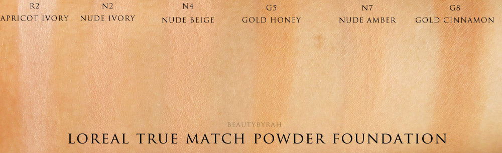 Buy L'Oreal Paris True Match Powder Foundation - G8 Gold Cinnamon in Pakistan