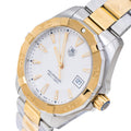 Buy Tag Heuer Aquaracer Silver Dial Two Tone Steel Strap Watch for Men - WAY1120.BB0930 in Pakistan