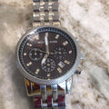 Buy Michael Kors Jet Set Blue Mother of Pearl Dial Silver Steel Strap Watch for Women - MK5021 in Pakistan