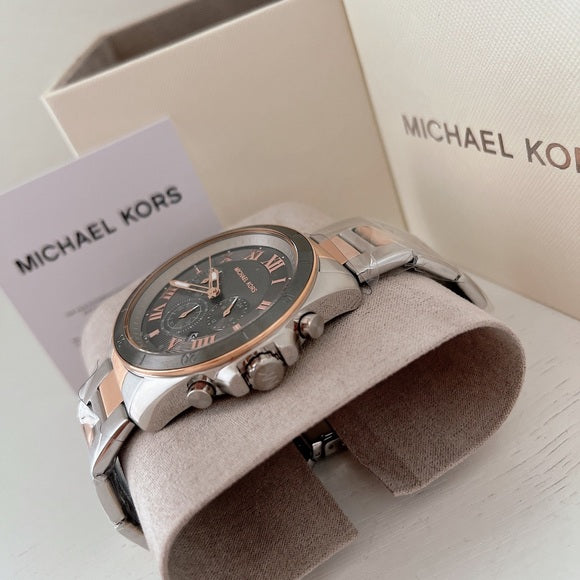 Buy Michael Kors Alek Chronograph Two Tone Strap Grey Dial Men's Watch - Mk8902 in Pakistan