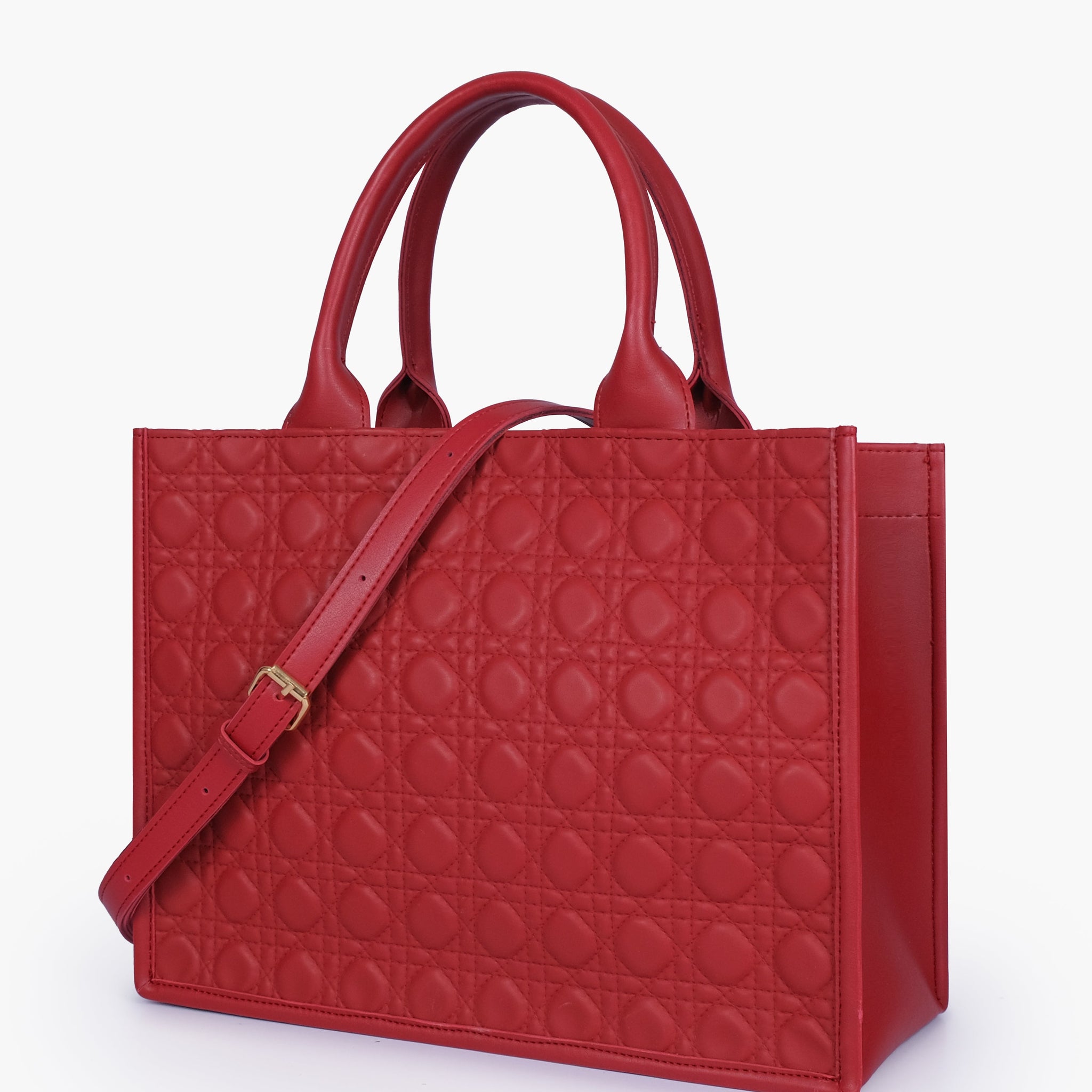 Buy Maroon box tote bag in Pakistan