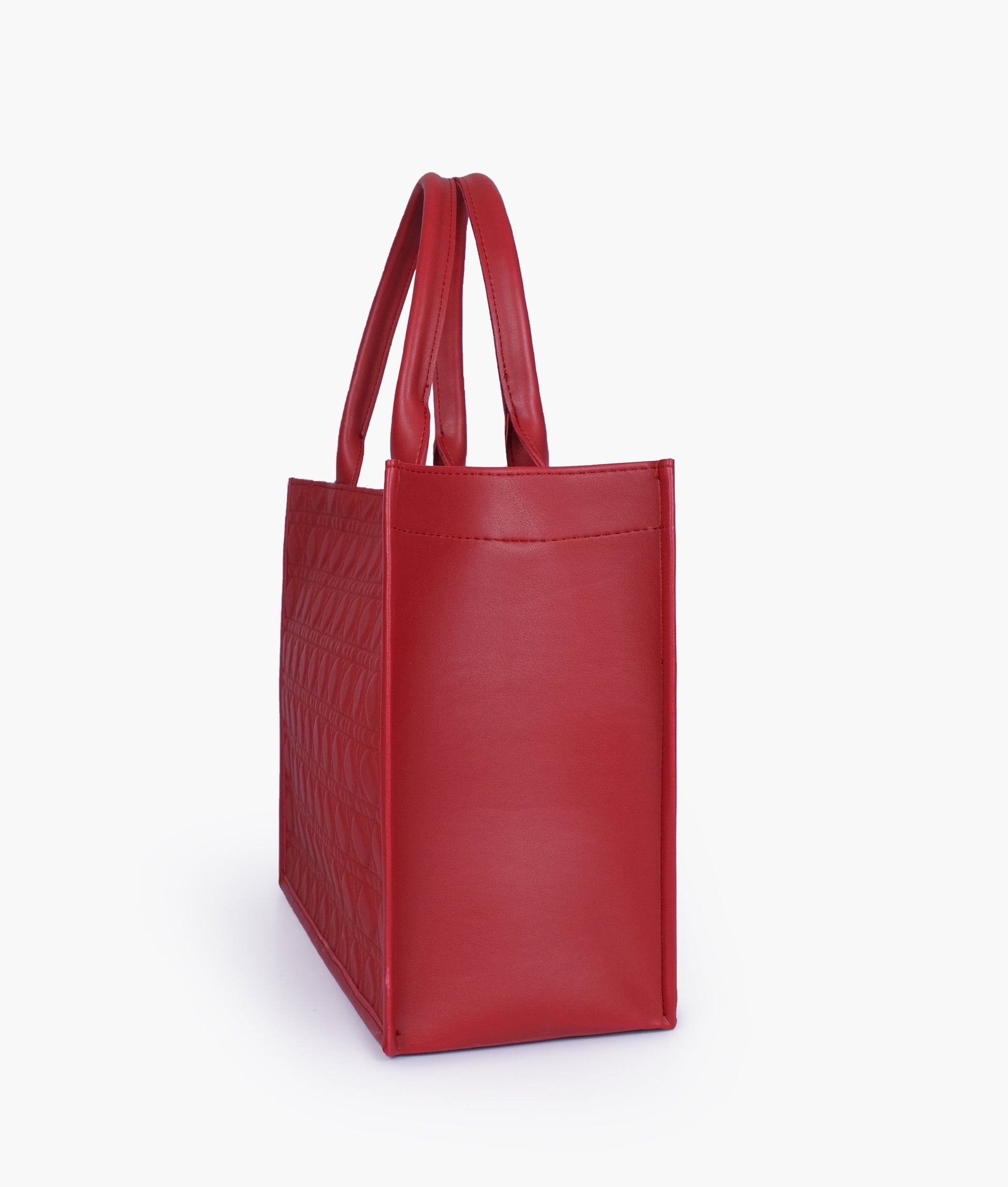 Buy Maroon box tote bag in Pakistan