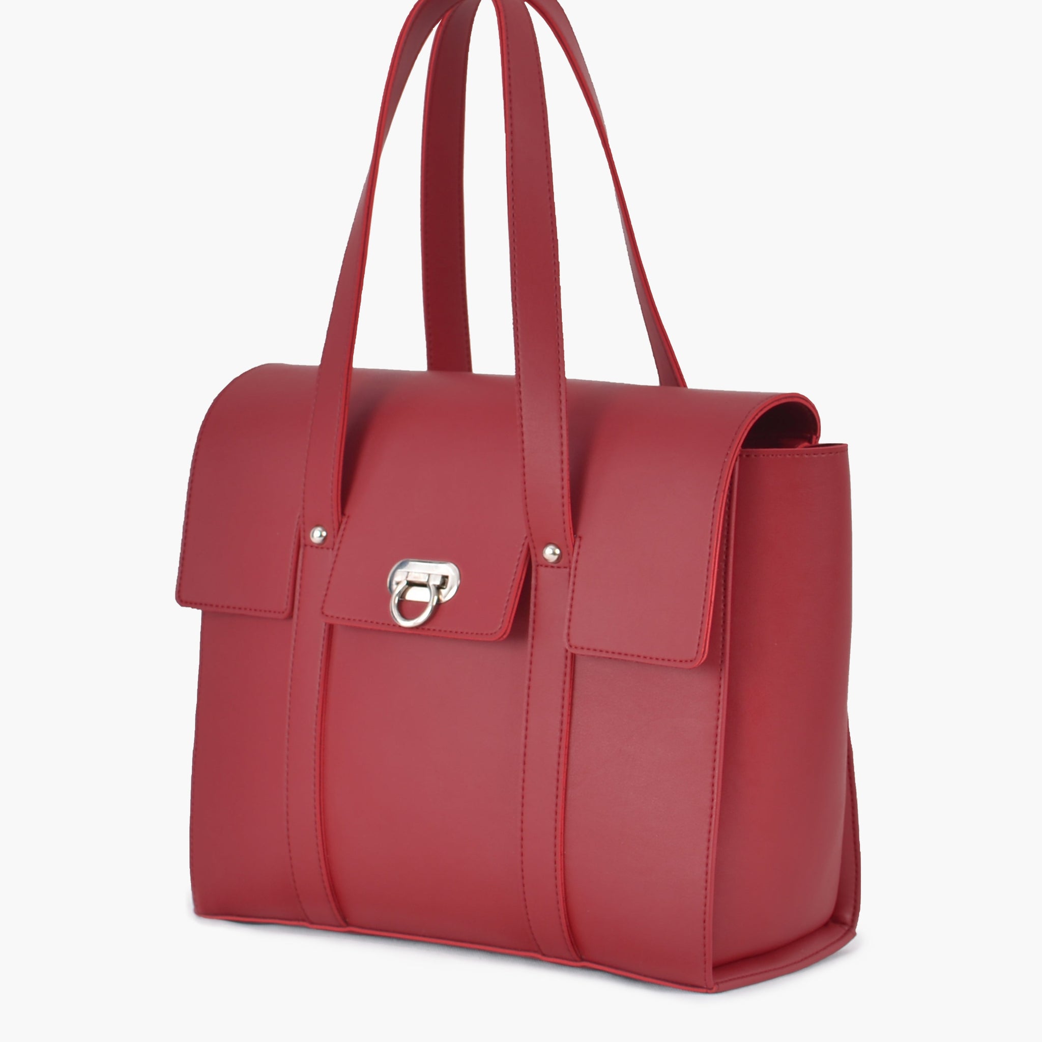 Buy Maroon carry-all satchel bag in Pakistan